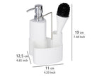 Set vaisselle Empire, avec distributeur et brosse