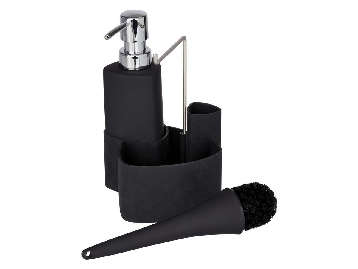 Set vaisselle Empire, avec distributeur et brosse
