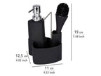 Set vaisselle Empire, avec distributeur et brosse