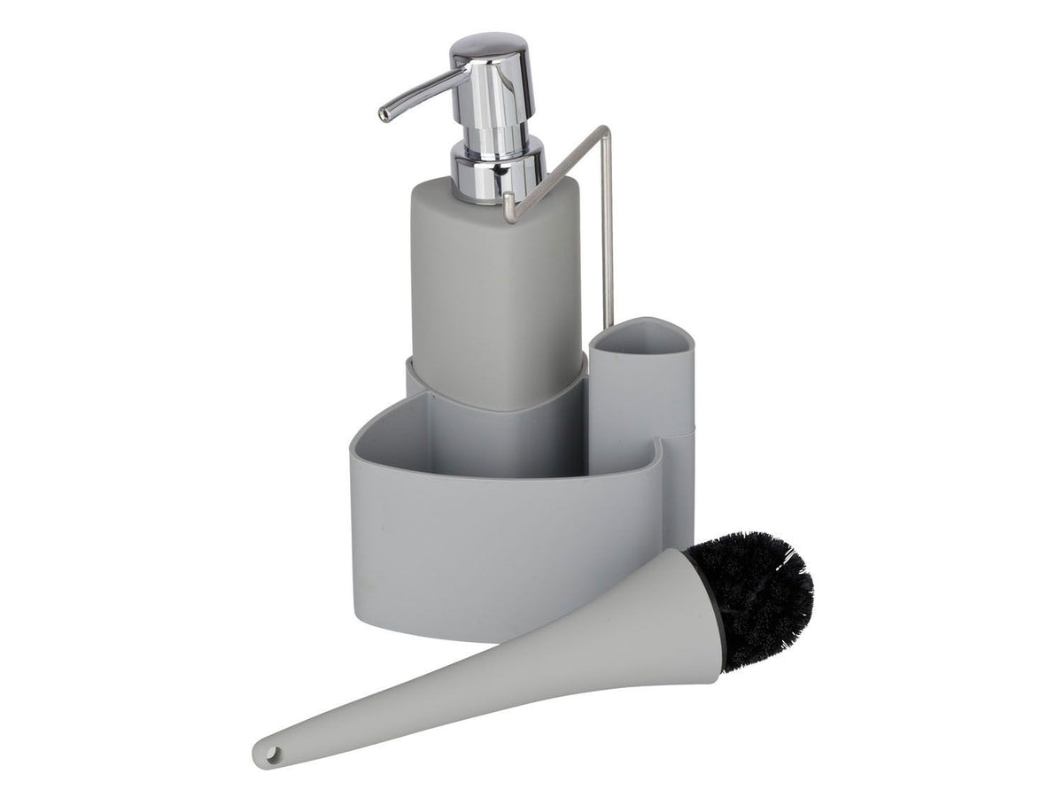 Set vaisselle Empire, avec distributeur et brosse